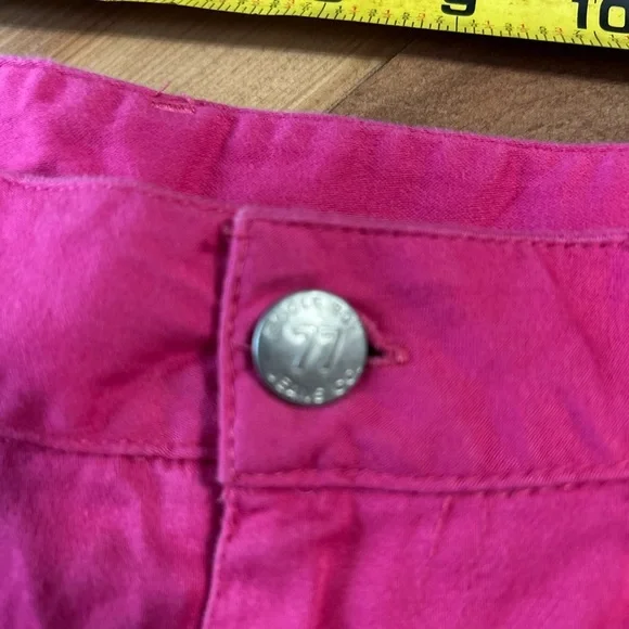 Vintage Vibrant Pink Bugle Boy Casual Capri Pants - Picture 10 of 13